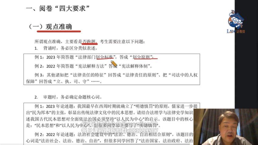 2024考研法硕：法教授法硕冲刺押题，网盘下载(27.94G)