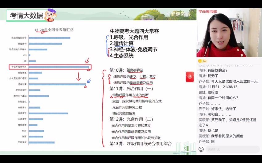 【2021-秋】高一生物目标S段麟飞（11），网盘下载(15.58G)