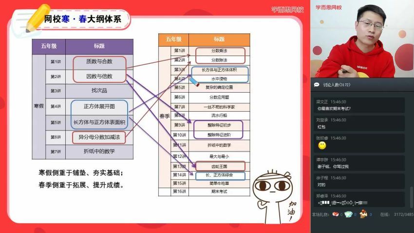 【2020-寒】五年级数学目标A+班（张新刚） 完结，网盘下载(2.82G)