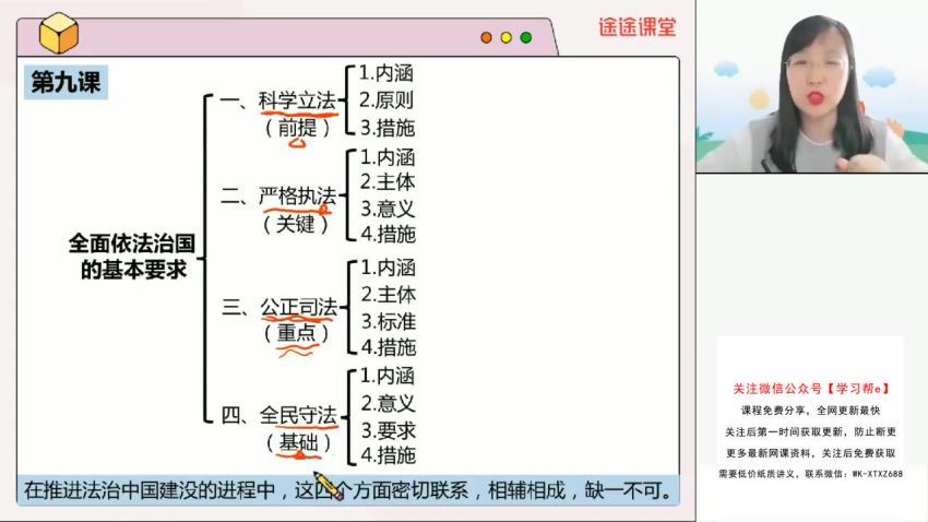高途【22春】高一政治徐薇薇，网盘下载(3.42G)