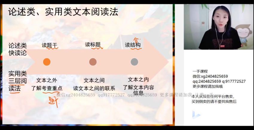殷丽娜2021春季高三语文通用 (6.22G)，百度网盘