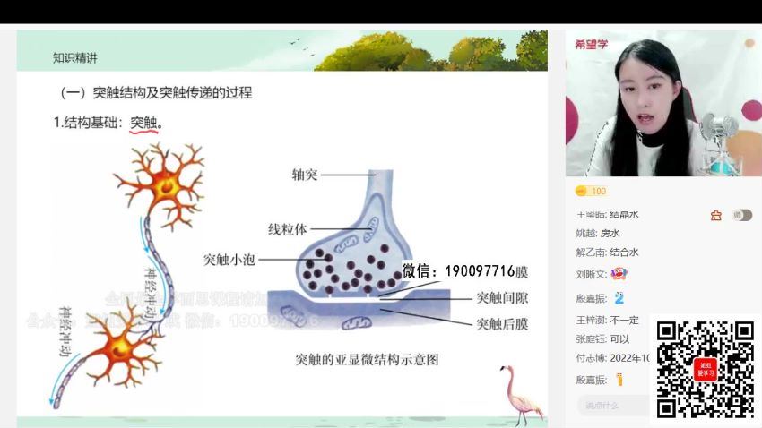 希望学【2022秋】高二生物S班 段麟飞，网盘下载(12.70G)