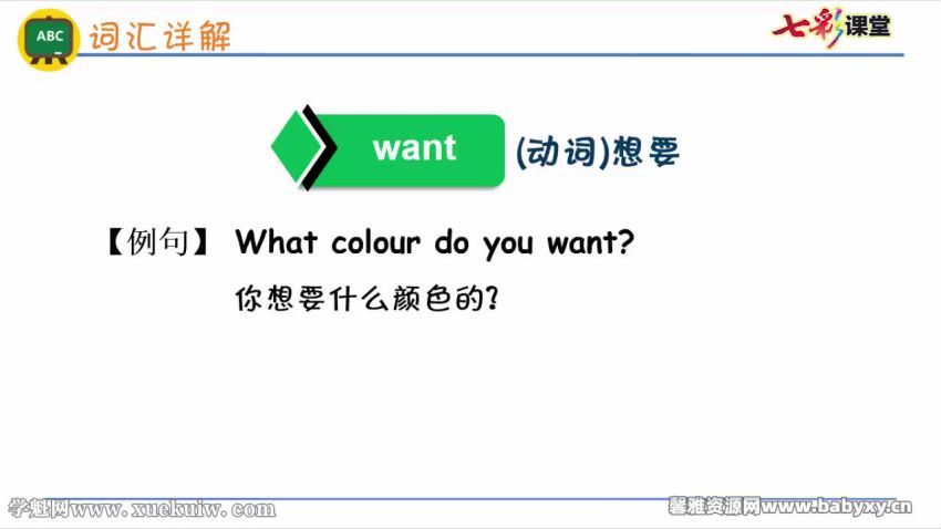 七彩课堂冀教版三年级起点英语六年级下册微课视频（884M高清视频），网盘下载(854.99M)