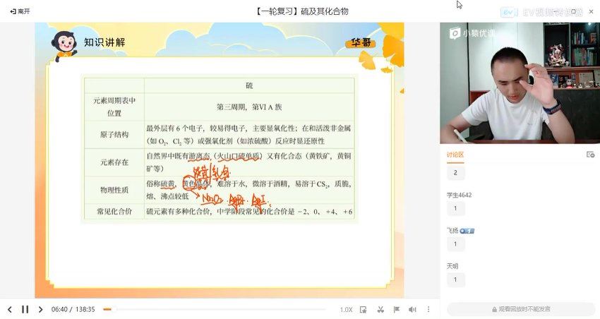 化学2023猿辅导（高三化学）秋季（廖耀华）A+，网盘下载(29.29G)