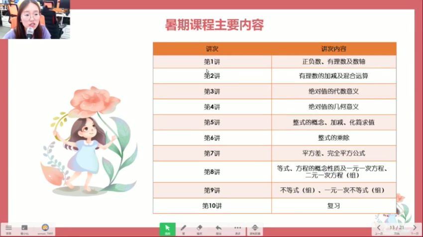 2021暑学而思七年级数学创新班（林儒强），网盘下载(16.83G)