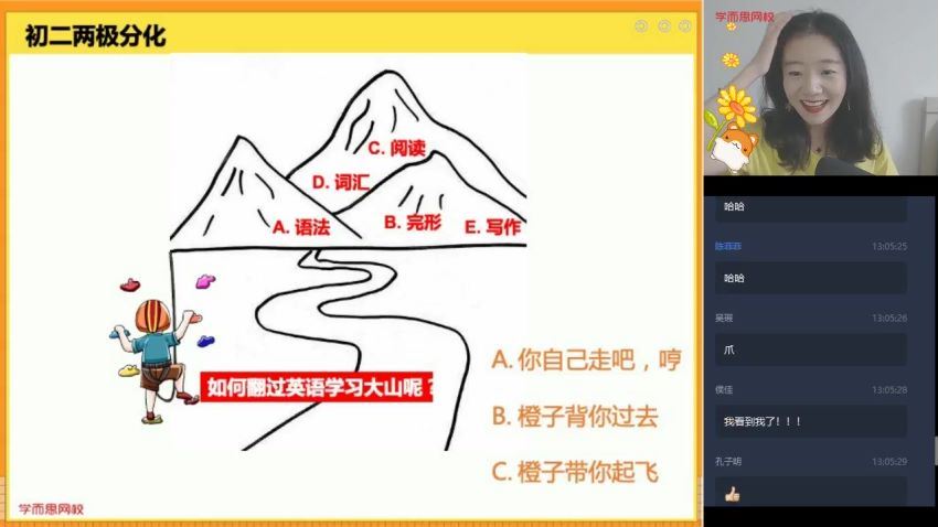 【2020-暑】初一升初二英语直播目标班（吴晨晨），网盘下载(10.01G)