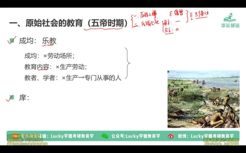 2024考研教育学：【Lucky】特训班，网盘下载(181.17G)