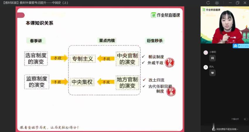 【2021寒】高二历史系统班（刘莹莹）【完结】，网盘下载(2.40G)