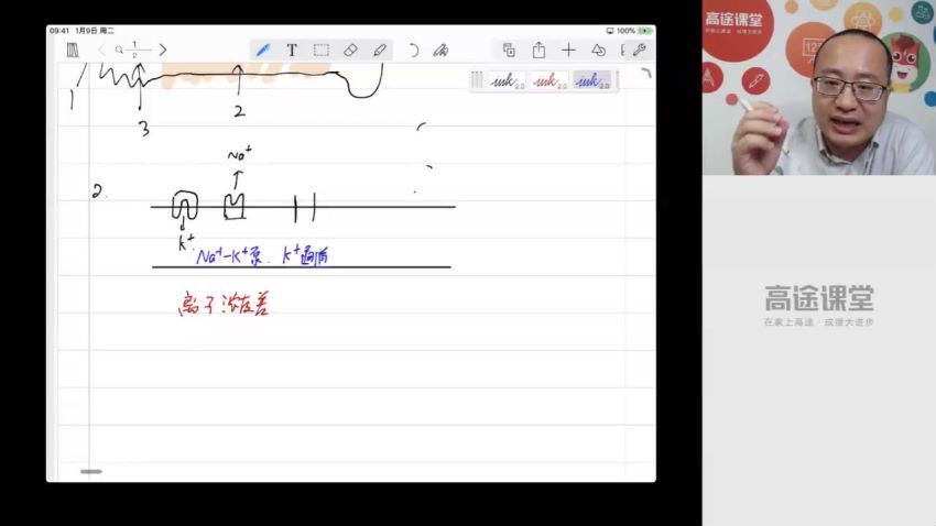 高途2020高二生物徐京暑假班（高清视频）