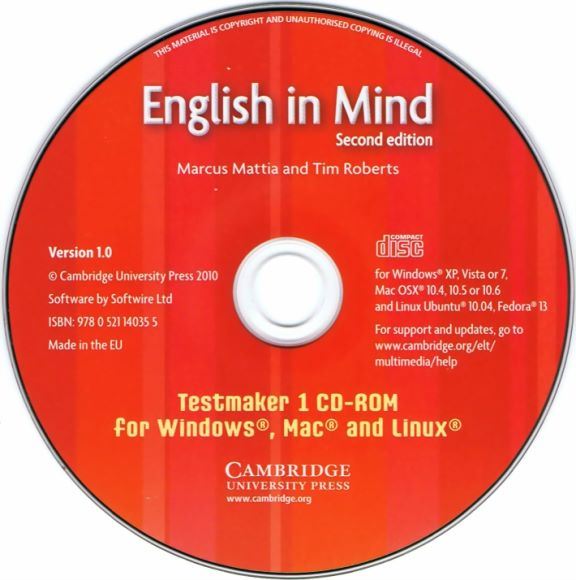 原版剑桥中学英语教材English In Mind starter12345全套电子资料，网盘下载(12.42G)