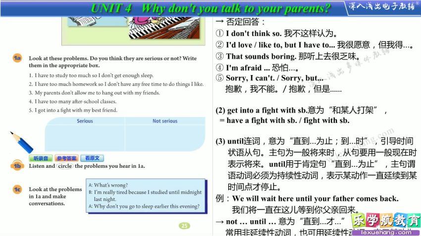 乐学航教育人教版英语八年级下册同步辅导课程（初二）百度网盘分享，网盘下载(2.36G)