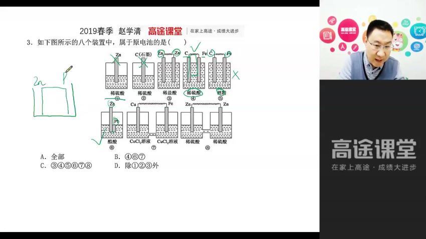 高一化学-赵化清【春季班】，网盘下载(3.58G)