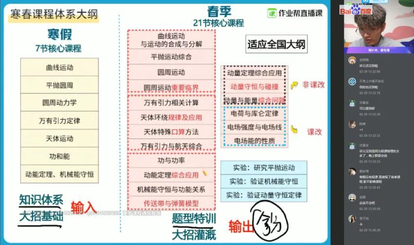 2020年高一春季物理提高班(张竟轩)，网盘下载(19.22G)