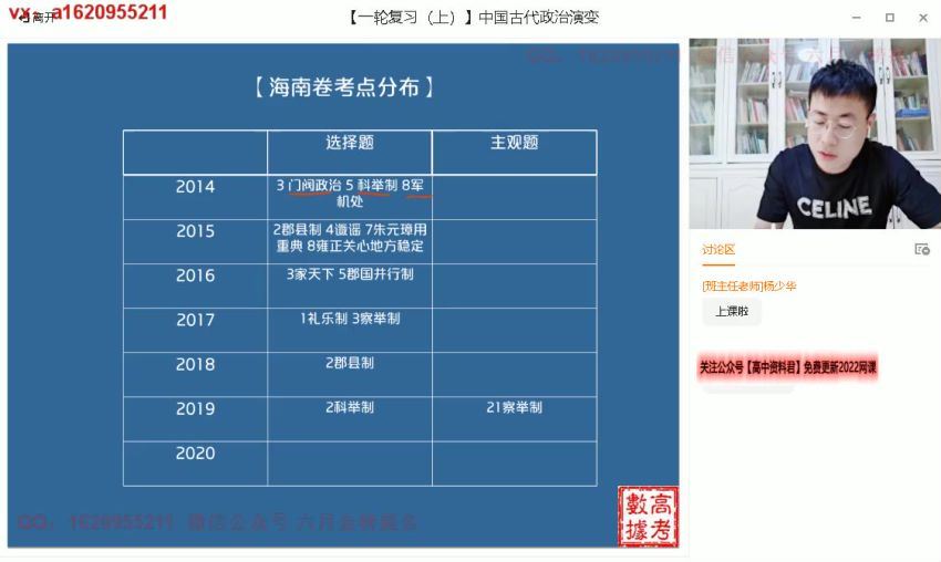 唐浩2022高三高考历史暑假班 (2.15G)，百度网盘