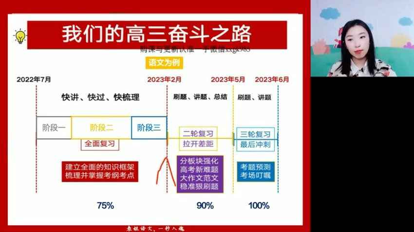 2023高徒高三语文张宁秋季班，网盘下载(3.22G)