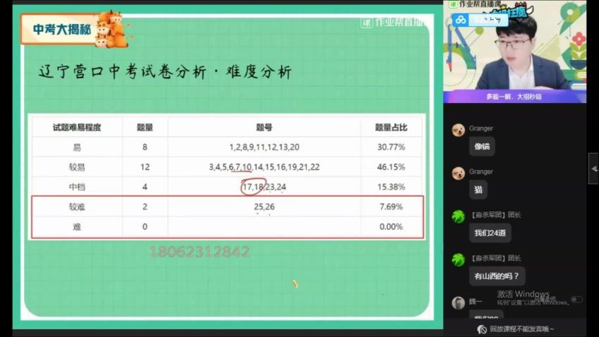 【2021春】中考数学毕治尖端班 12，网盘下载(7.98G)