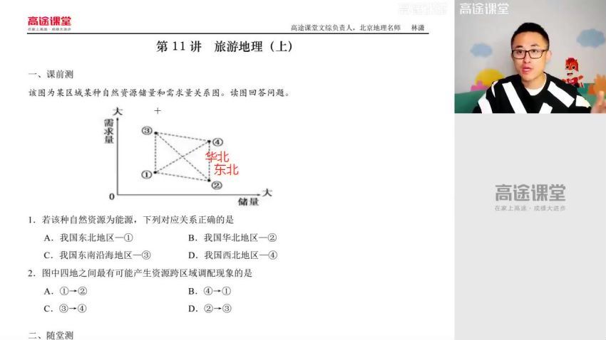 【2019】高二地理林潇秋季班，网盘下载(3.65G)