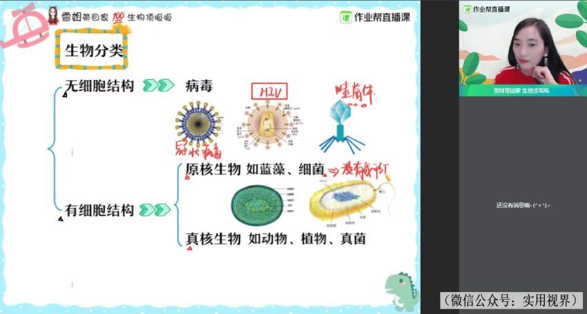 【2020点睛班】6次课突破生物重难点，网盘下载(2.35G)